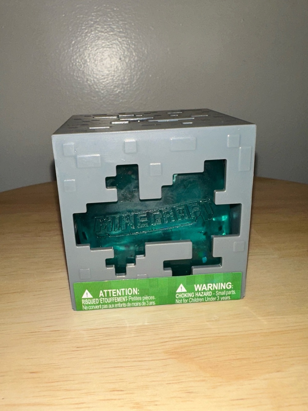 Minecraft Squishy Cube - Turquoise